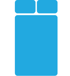 Queen Adjustable Bed Icon