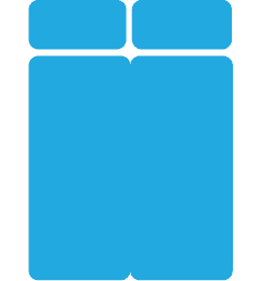 Split King Electric Adjustable Bed Icon