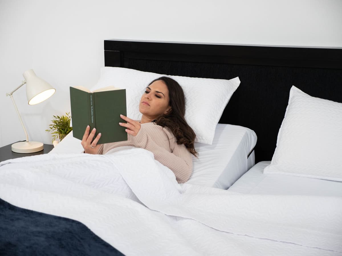 How can I improve circulation in bed?
