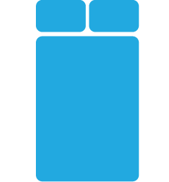 Queen Adjustable Bed Icon