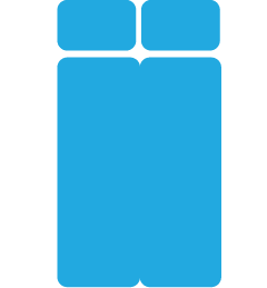 Split Queen Adjustable Bed Icon