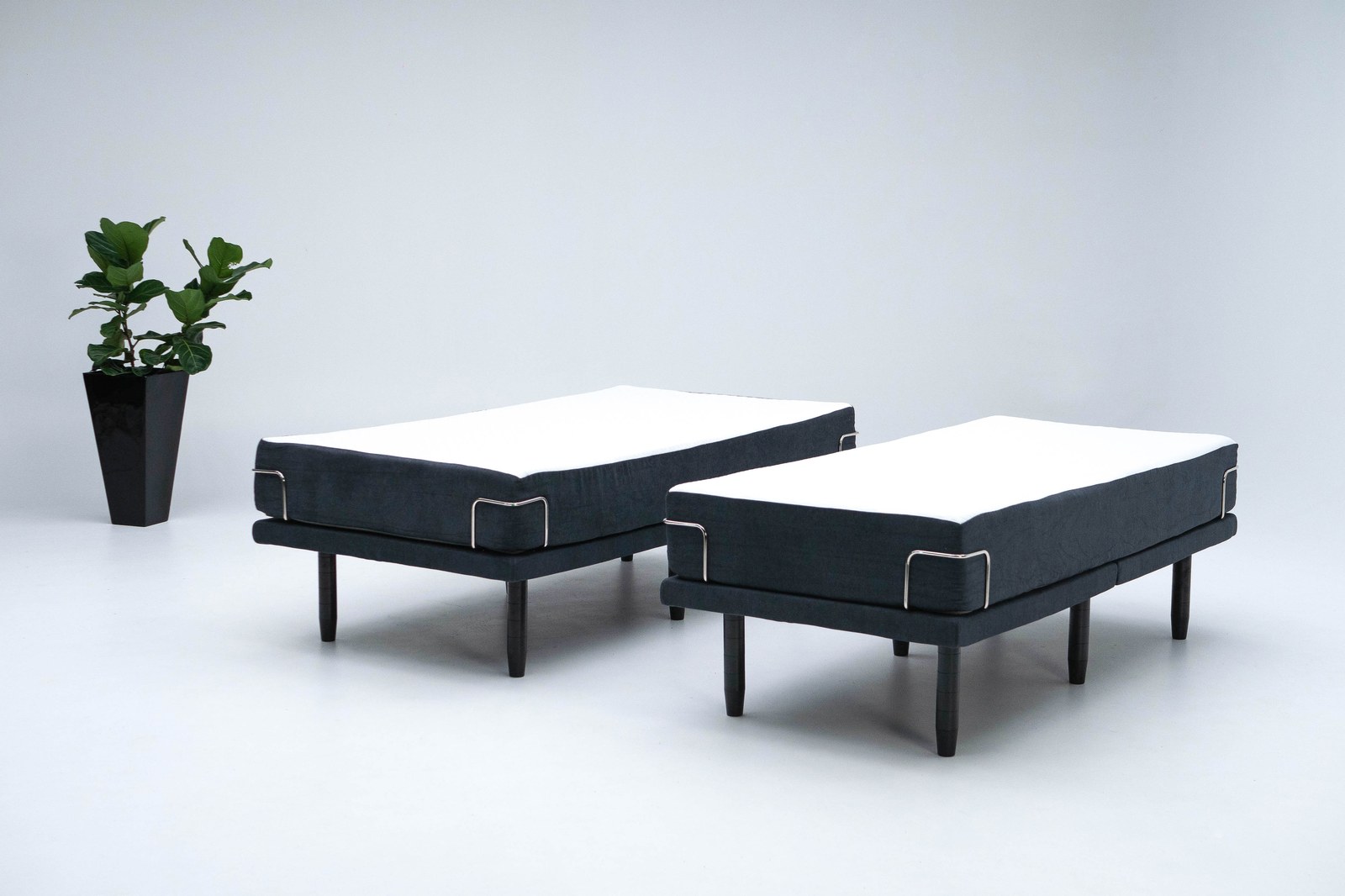 The four-layer Australian-made Sophie mattress on a split adjustable base