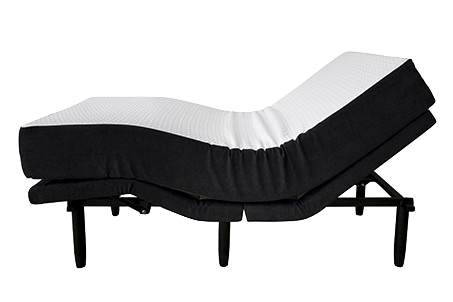 head and foot elevated of a sophie single bed