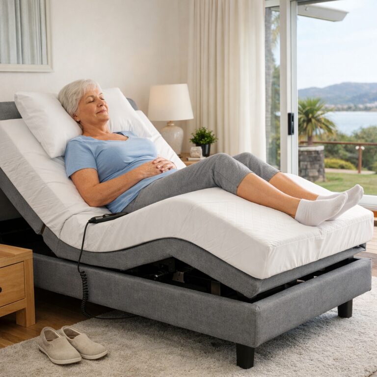 adjustable bed for seniors with knee pain australia 1 electric adjustable bed