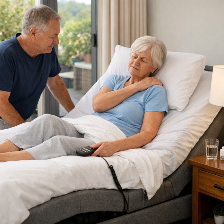 adjustable bed for seniors with shoulder pain australia 1 electric adjustable bed